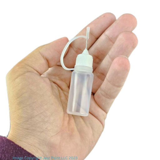 Empty Dropper Bottle with Capped Metal Applicator Tip - 10ml