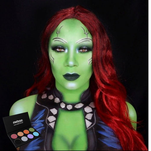 Mehron | INtense Pressed Powder Pigments - Coated Card Stock Magnetic Case - EARTH Collection - While  Supplies Last!
