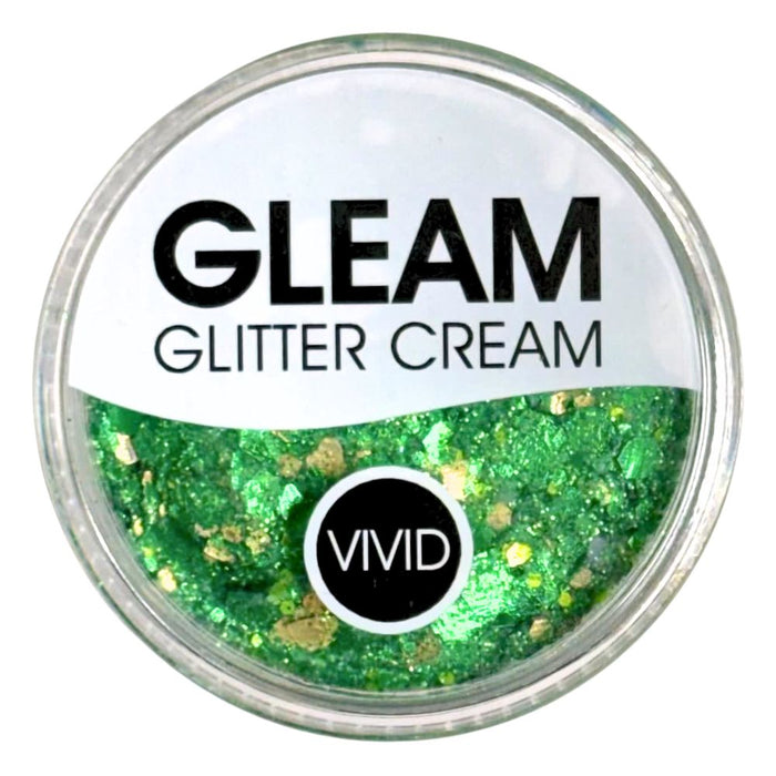 VIVID Glitter |  GLEAM Glitter Cream | Large EVERGREEN (30gr)