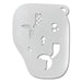Ooh! Face Painting Stencil | Mermaid Tail and Lil' Seahorse (F06)
