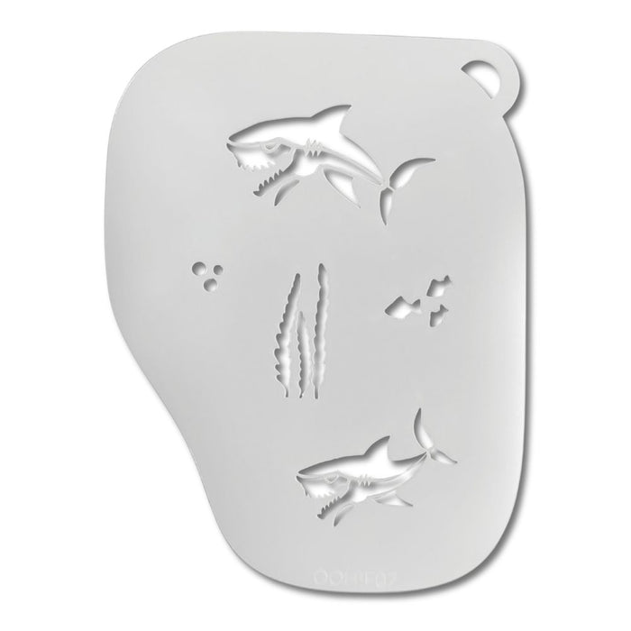 Ooh! Face Painting Stencil | Shark Attack  (F07) - While Supplies Last!