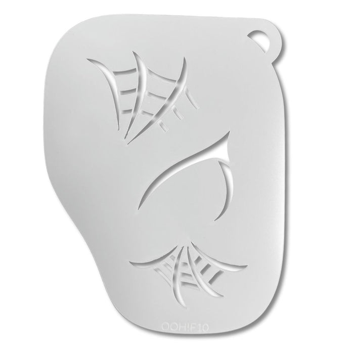 Ooh! Face Painting Stencil | Web Pattern for Full Face (F10)