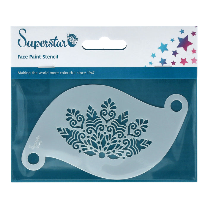 Superstar  | Face Painting Stencil - Ice Crown (77103)