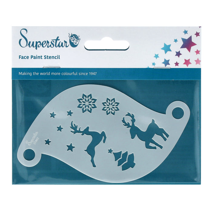 Superstar  | Face Painting Stencil - Winter Wonderland  77102