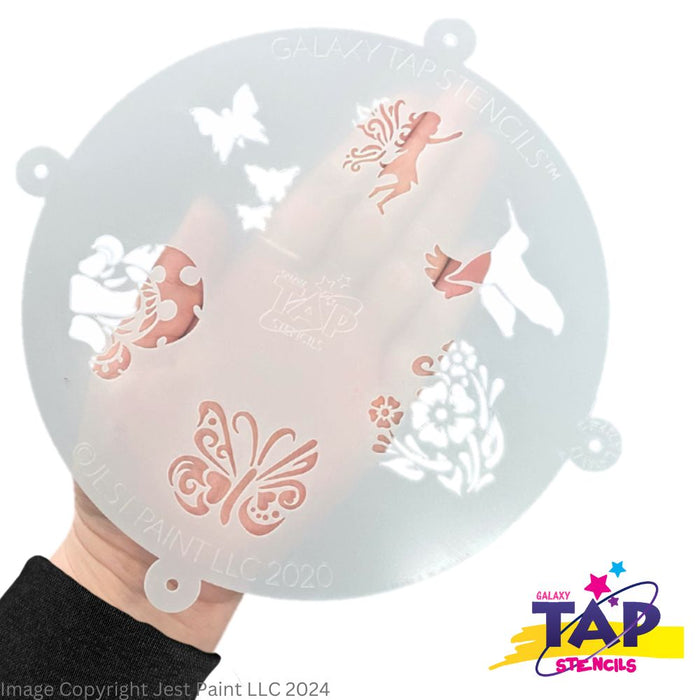 Galaxy TAP Face Painting Stencil - Fairyland