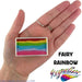 Kryvaline Face Paint Split Cake (Regular Line) - Small Fairy Rainbow 30gr