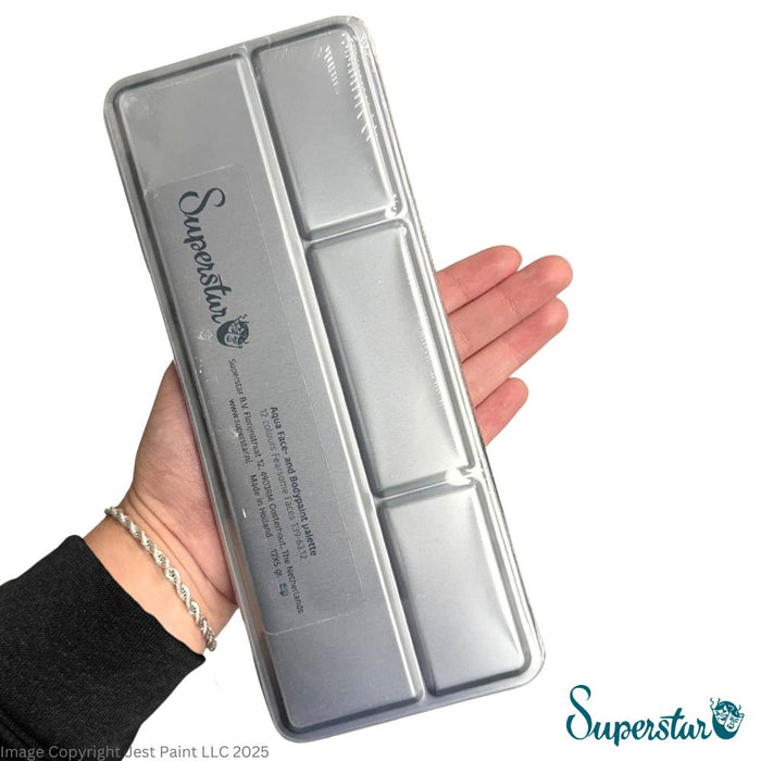 Superstar Face Paint | Aqua Face and Body Painting Palette - 12 Color FEARSOME FACES Palette by Matteo Arfonotti - DISCONTINUED