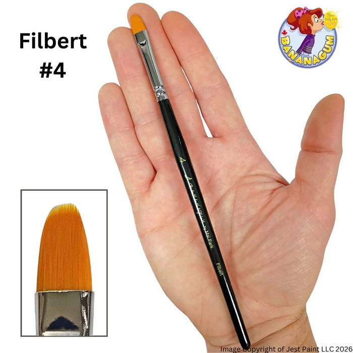 Bananagum | Face Painting Brushes by Mai Park -  Filbert #4