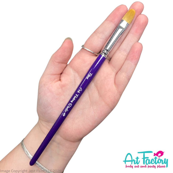 Art Factory Studio | Face Painting Brush - 3/8" Filbert