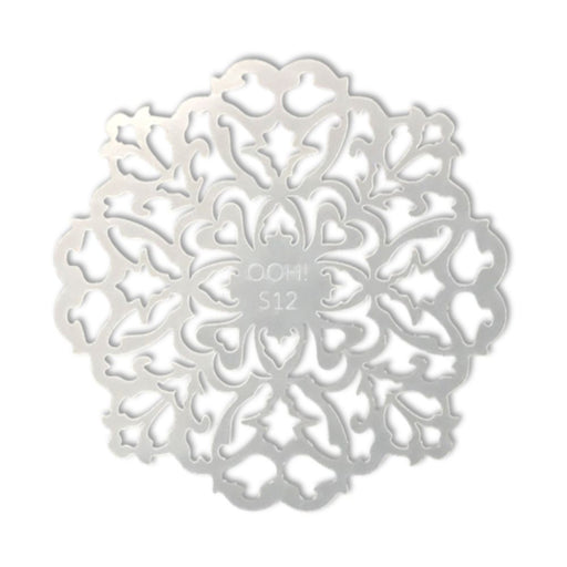 Ooh! Face Painting Stencil | Filigree Sphere (S12)