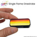 Facepainting Hub |  OneStroke Palette Single Refill -  FLAME -  14gr