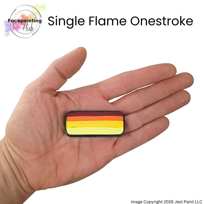 Facepainting Hub |  OneStroke Palette Single Refill -  FLAME -  14gr