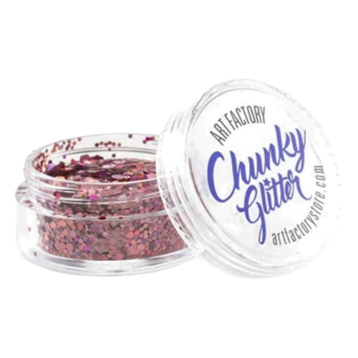 Art Factory | LOOSE Chunky Glitter - FLIRT  (30ml jar)