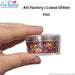 Art Factory | LOOSE Chunky Glitter - FLIRT  (30ml jar)