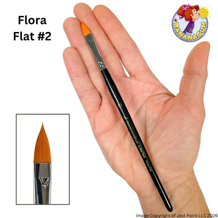 Bananagum | Face Painting Brush by Mai Park -  Flora Flat #2