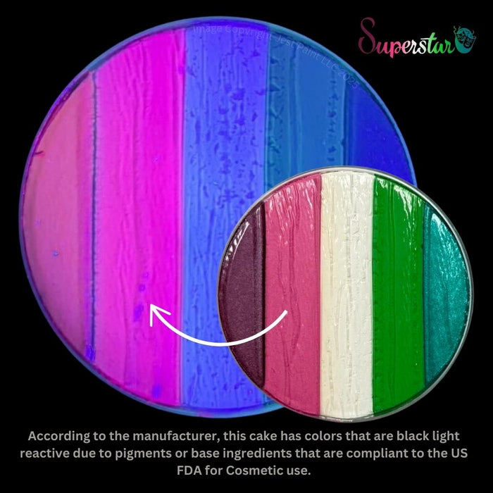 Superstar Face Paint | Dream Colours Rainbow Cake - FLOWER - 45gr
