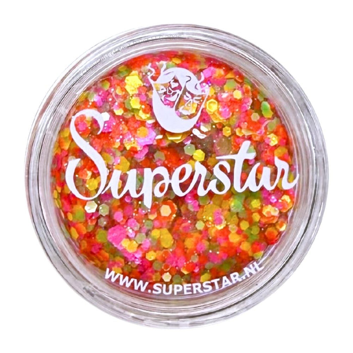 Superstar | Chunky Glitter Cream - Fluor Fantasy (10gr Jar)