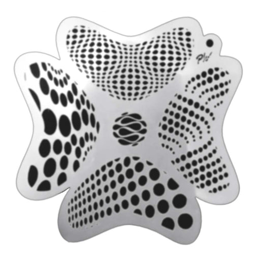 PK | FRISBEE Face Painting Stencil | New Mylar - Dot Dimensions - G3