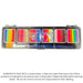 Diamond FX Paint | 6 x 6gr  Split Cake Palette - Neon / Metallic / Matte Colors - GLOW (SFX - Non Cosmetic)