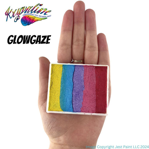 Kryvaline Face Paint Split Cake (Regular Line) - Large Glowgaze 50gr