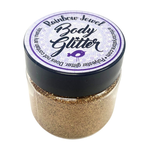 Art Factory | Rainbow Jewel Body Glitter - Gold (1oz Jar)