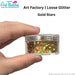 Art Factory | Loose Chunky Glitter - Gold Stars (30ml jar)