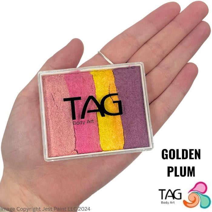 TAG Face Paint Split Cake - Pearl Golden Plum 50gr  #18