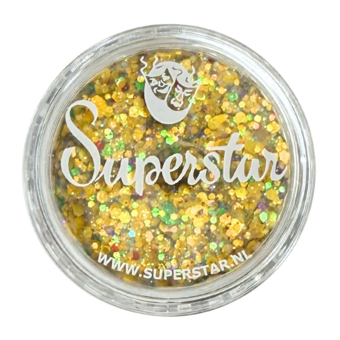 Superstar | Chunky Glitter Cream - Golden Sunlight (10gr Jar)