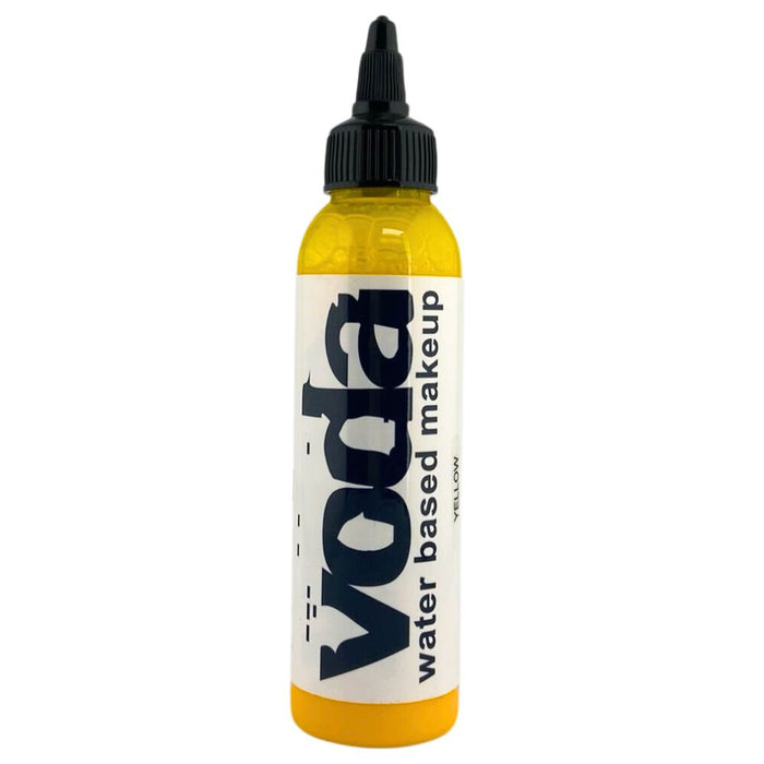 European Body Art | VODA (VIBE) Water Based Airbrush Body Paint - Standard (Golden)Yellow - 4oz