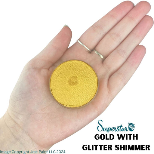Superstar Face Paint | Gold with Glitter Shimmer 066 -16gr