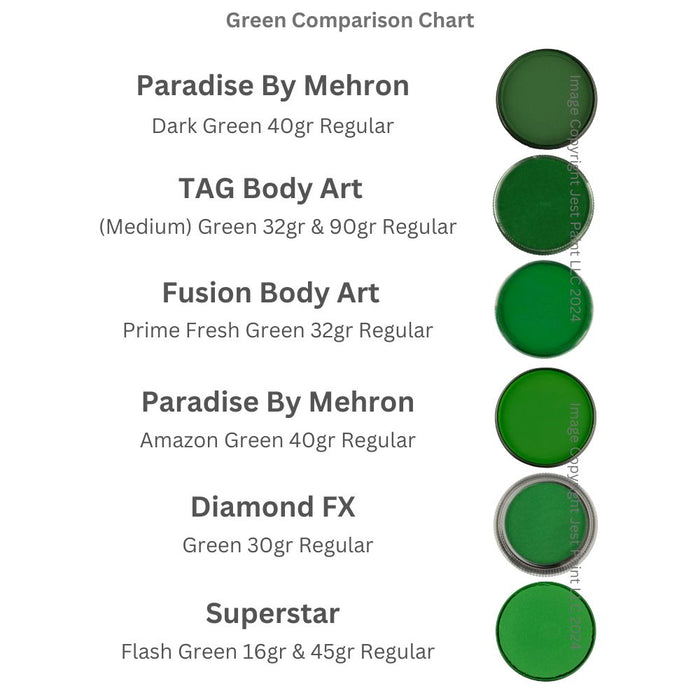 Superstar Face Paint | Flash Green 142 - 16gr