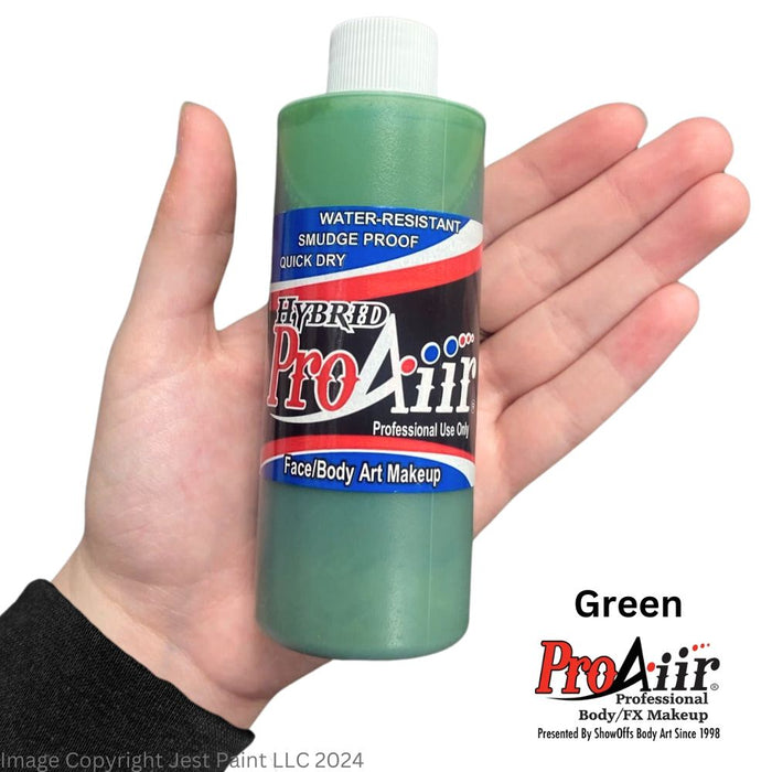 ProAiir Alcohol Based Hybrid Airbrush Body Paint 4oz - Green