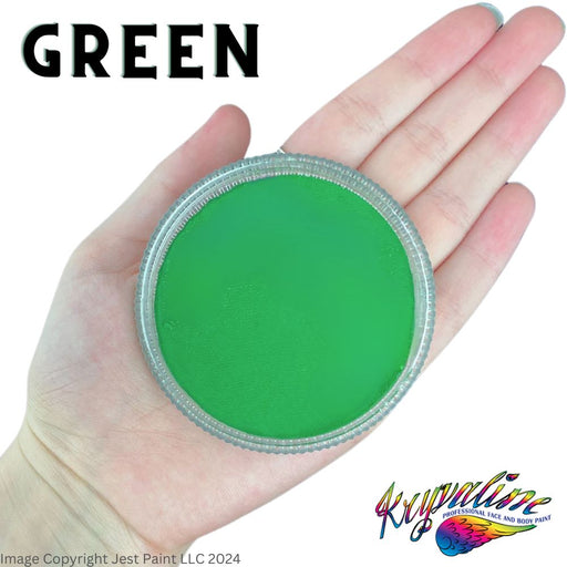 Kryvaline Face Paint Essential (Regular Line) - Green 30gr