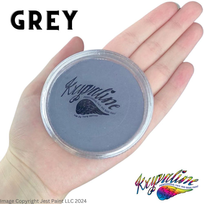 Kryvaline Face Paint Essential (Regular Line) - Grey 30gr
