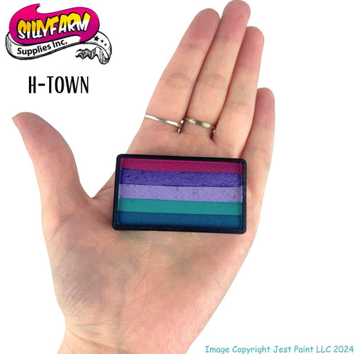 Silly Farm Face Paint | Arty Brush Cake - H TOWN by Paty De Leon 28gr  #48