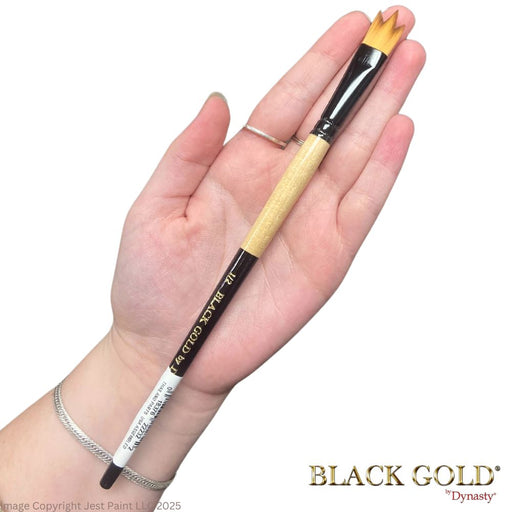 Black Gold Dynasty Face Painting Brush - HAT TRICK LONG (1/2") (206HT-L)