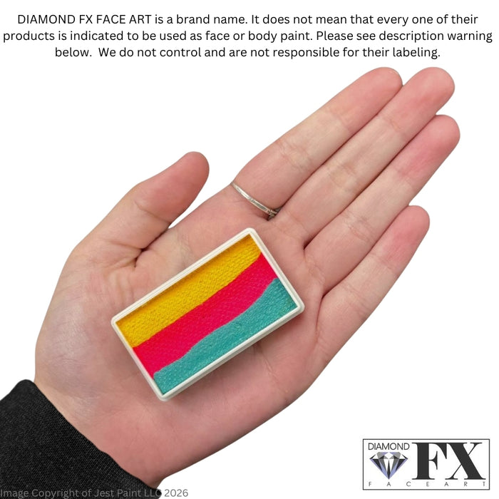 DFX Special FX Paint Rainbow Cake - Hawaiian Cocktail (RS30-73)  (16ml / approx. 28gr)  #20 (SFX - Non Cosmetic)