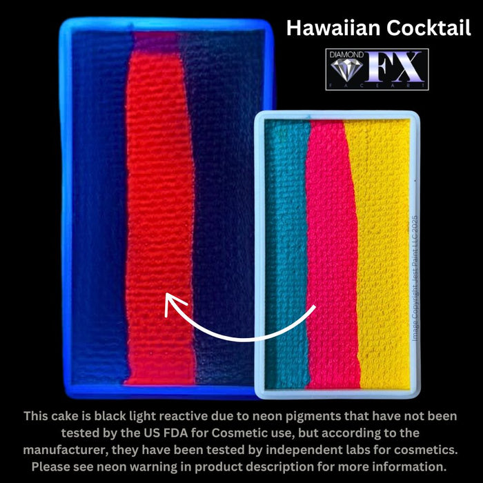 DFX Special FX Paint Rainbow Cake - Hawaiian Cocktail (RS30-73)  (16ml / approx. 28gr)  #20 (SFX - Non Cosmetic)