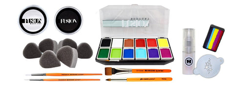 International Face Painting  School | Custom Build Bundle - Basic Face Painting Kit