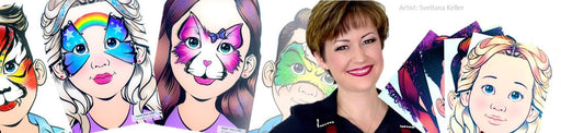 Sparkling Faces - Face Painting Practice Boards | Custom BUNDLE | Pick 3 or More and Save