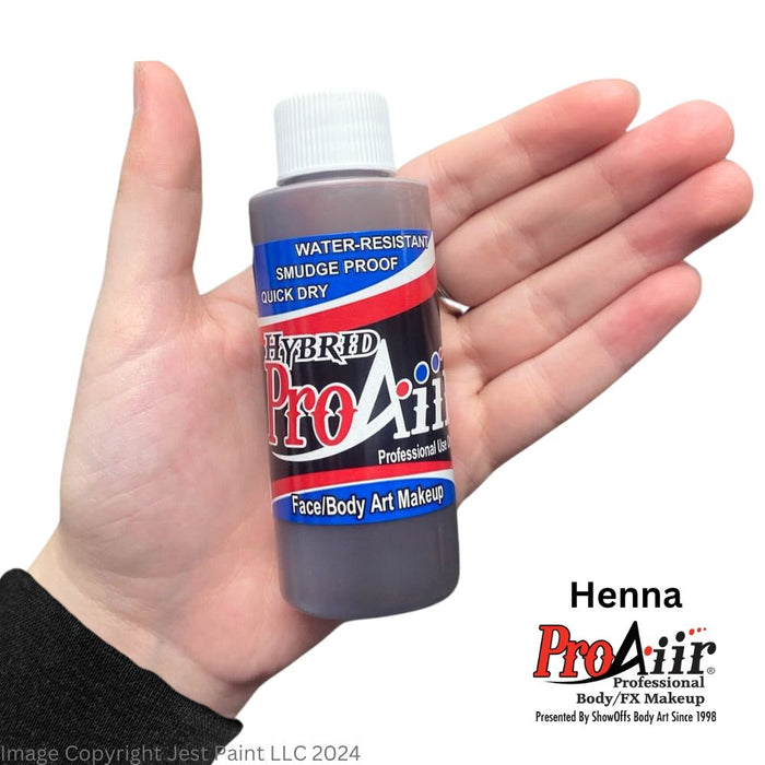 ProAiir Alcohol Based Hybrid Airbrush Body Paint 2oz - Henna