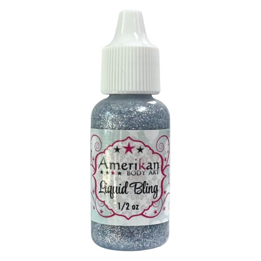 Amerikan Body Art | LIQUID BLING Face Painting Glitter Gel - Holo Silv ...