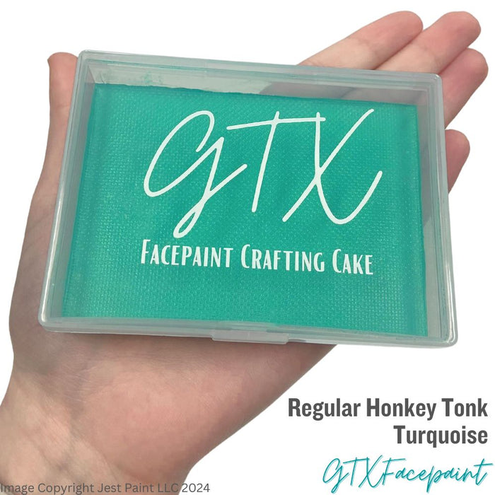 GTX Face Paint | Crafting Cake - Regular Honkey Tonk Turquoise   60gr