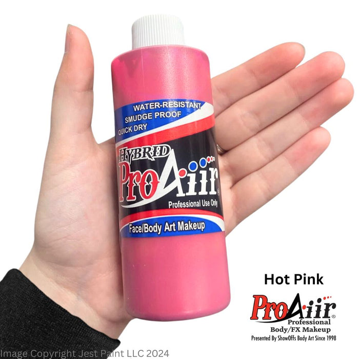 ProAiir Alcohol Based Hybrid Airbrush Body Paint 4oz - Hot Pink