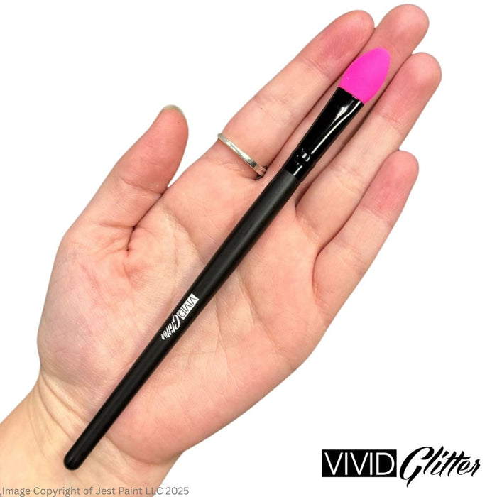 VIVID Glitter  | HOT PINK DETAIL Glitter Silicone Applicator