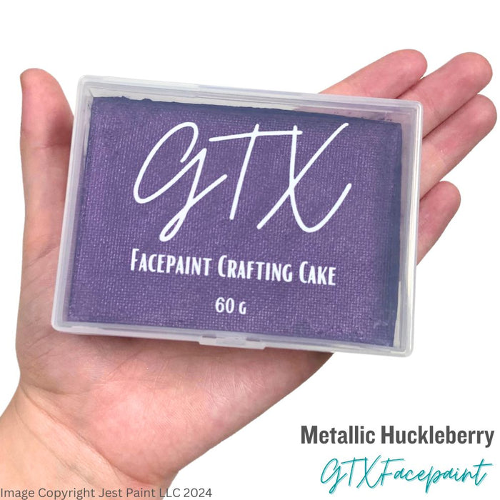 GTX Face Paint | Crafting Cake - Metallic Huckleberry Purple  60gr