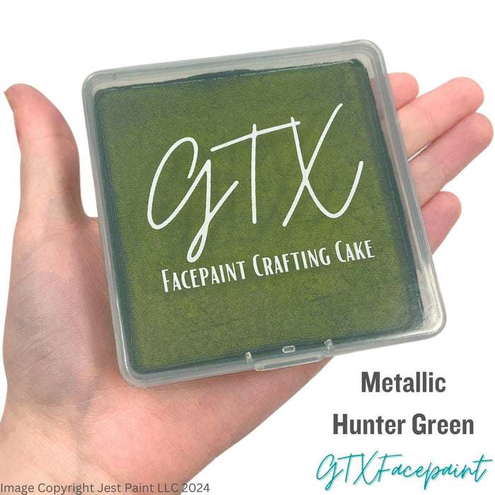 GTX Face Paint | Crafting Cake - Metallic Hunter Green  120gr