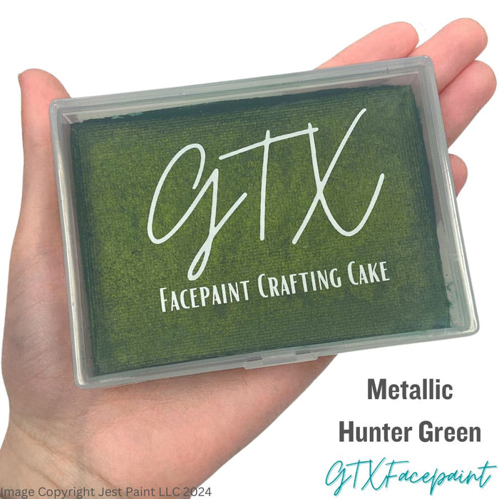 GTX Face Paint | Crafting Cake - Metallic Hunter Green  60gr