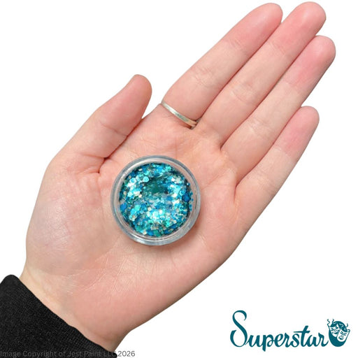 Superstar | Chunky Glitter Cream - Ice Queen (10gr Jar)