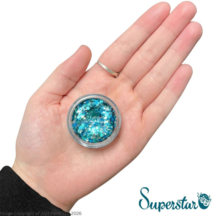 Superstar | Chunky Glitter Cream - Ice Queen (10gr Jar)